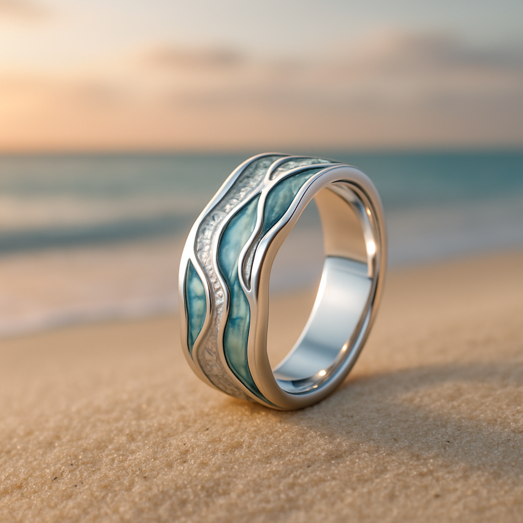 Turquoise ring "Sunset Soirée" – Elegant & refined