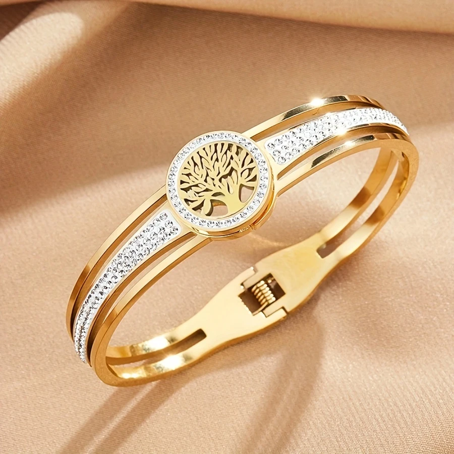 Gold bracelet "Sunset Soirée" – Elegant & refined