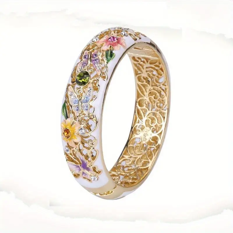 Floral gold ring "Sunset Soirée" – Elegant & refined