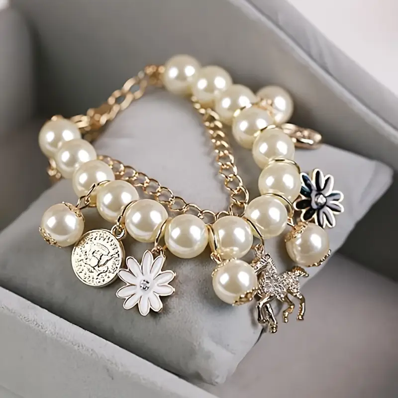 Pearl Cocktail Bracelet "Cocktail Hour" – Elegant & refined