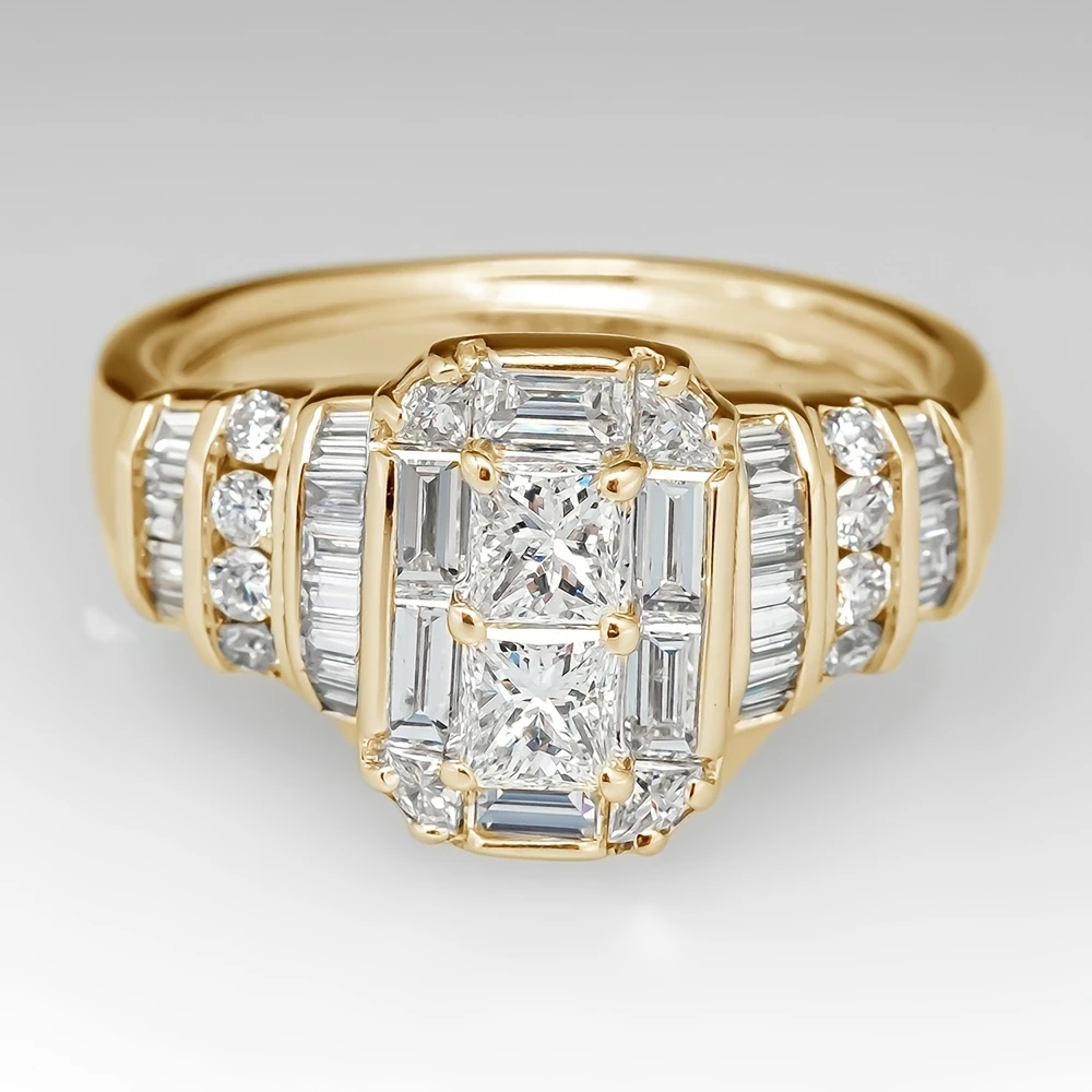 Glass ring "Sunset Soirée" – Elegant & refined