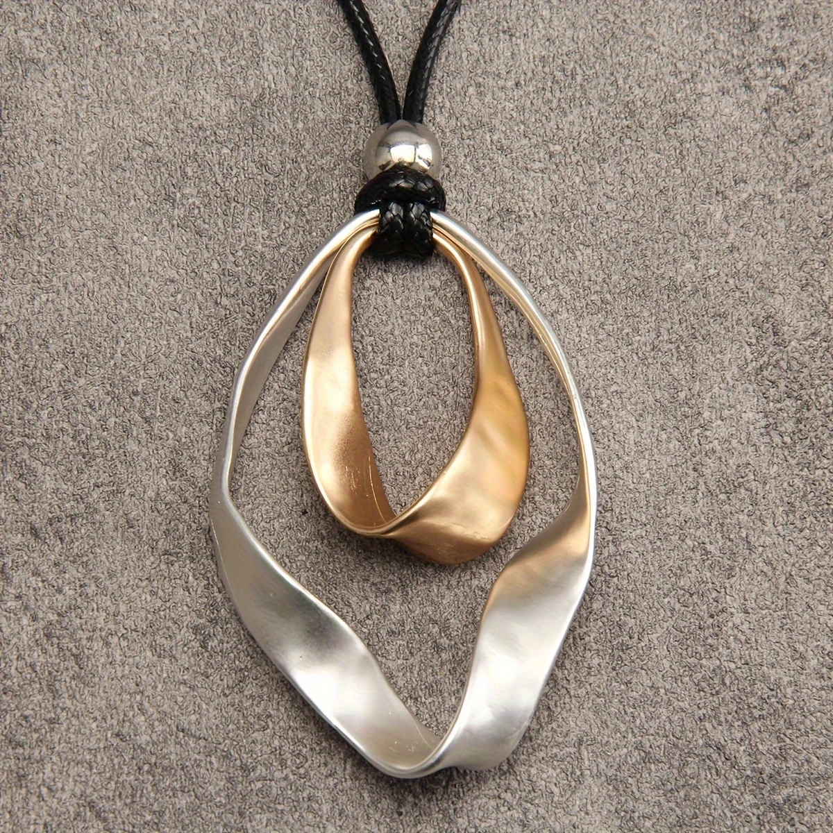 Gold & silver pendant necklace "Cocktail Hour" – Elegant & refined