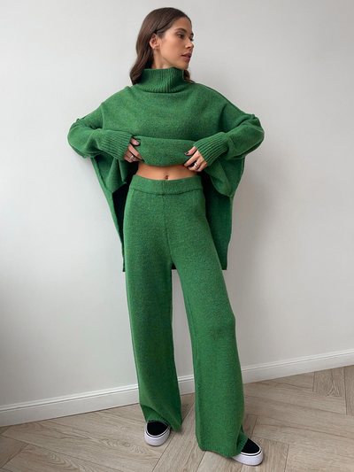 Knitted set "Lazy Sunday" – Soft & sophisticated
