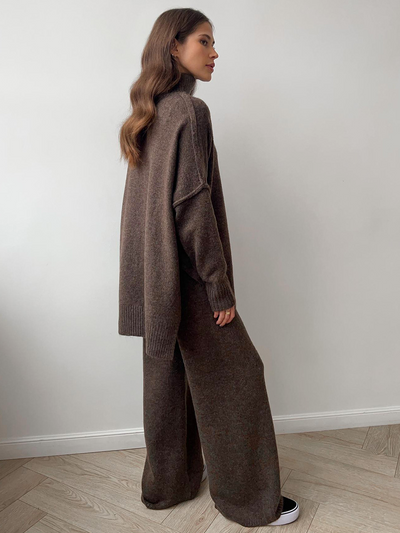 Knitted set "Lazy Sunday" – Soft & sophisticated