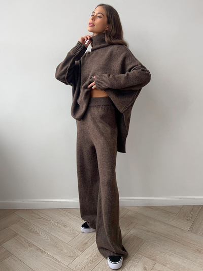 Knitted set "Lazy Sunday" – Soft & sophisticated