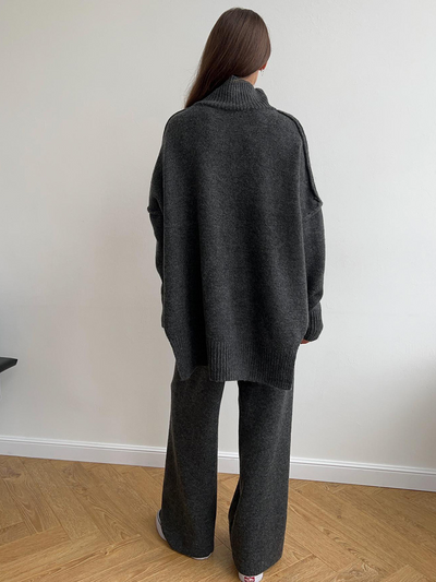 Knitted set "Lazy Sunday" – Soft & sophisticated