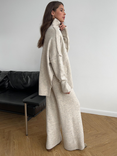 Knitted set "Lazy Sunday" – Soft & sophisticated