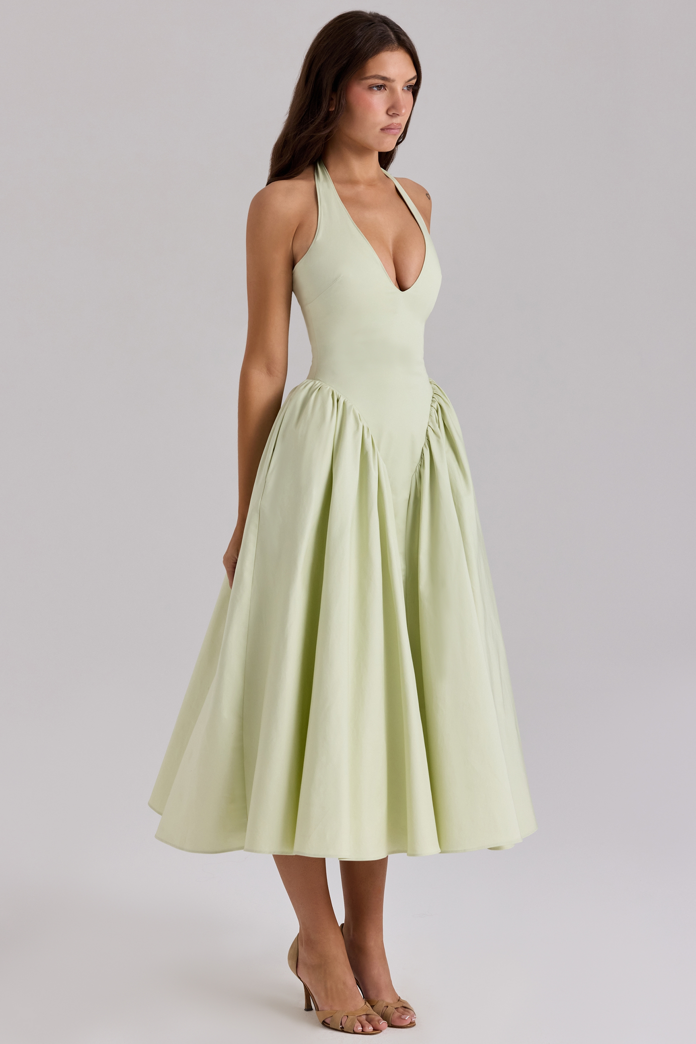Silk dress "Garden Party" – Elegant & refined