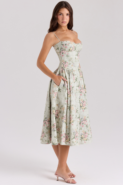 Silk dress "Garden Party" – Soft & sophisticated