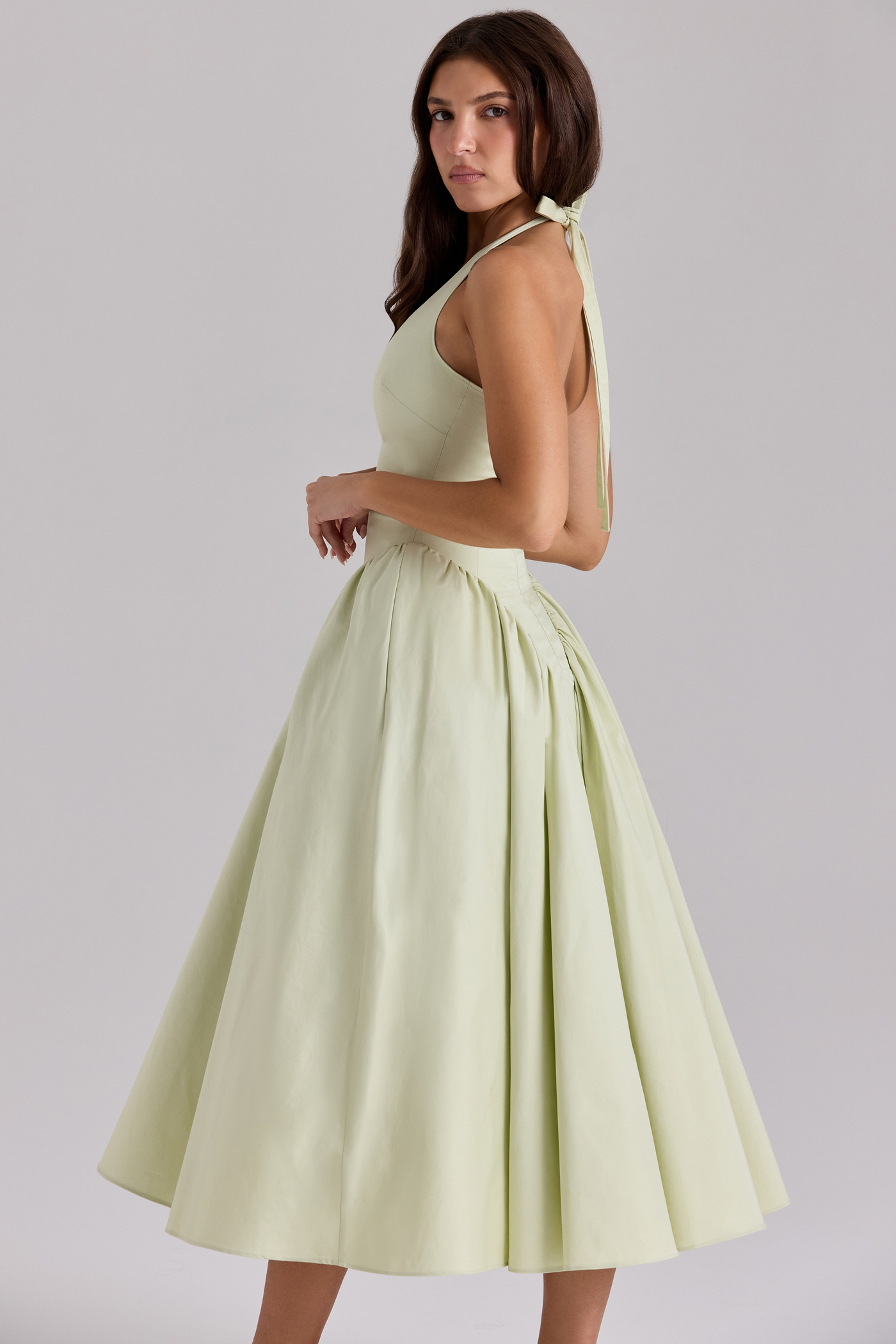 Silk dress "Garden Party" – Elegant & refined