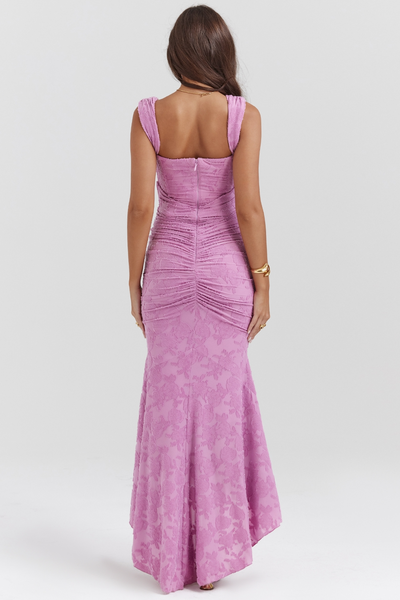 Silk dress "Garden Party" – Elegant & refined