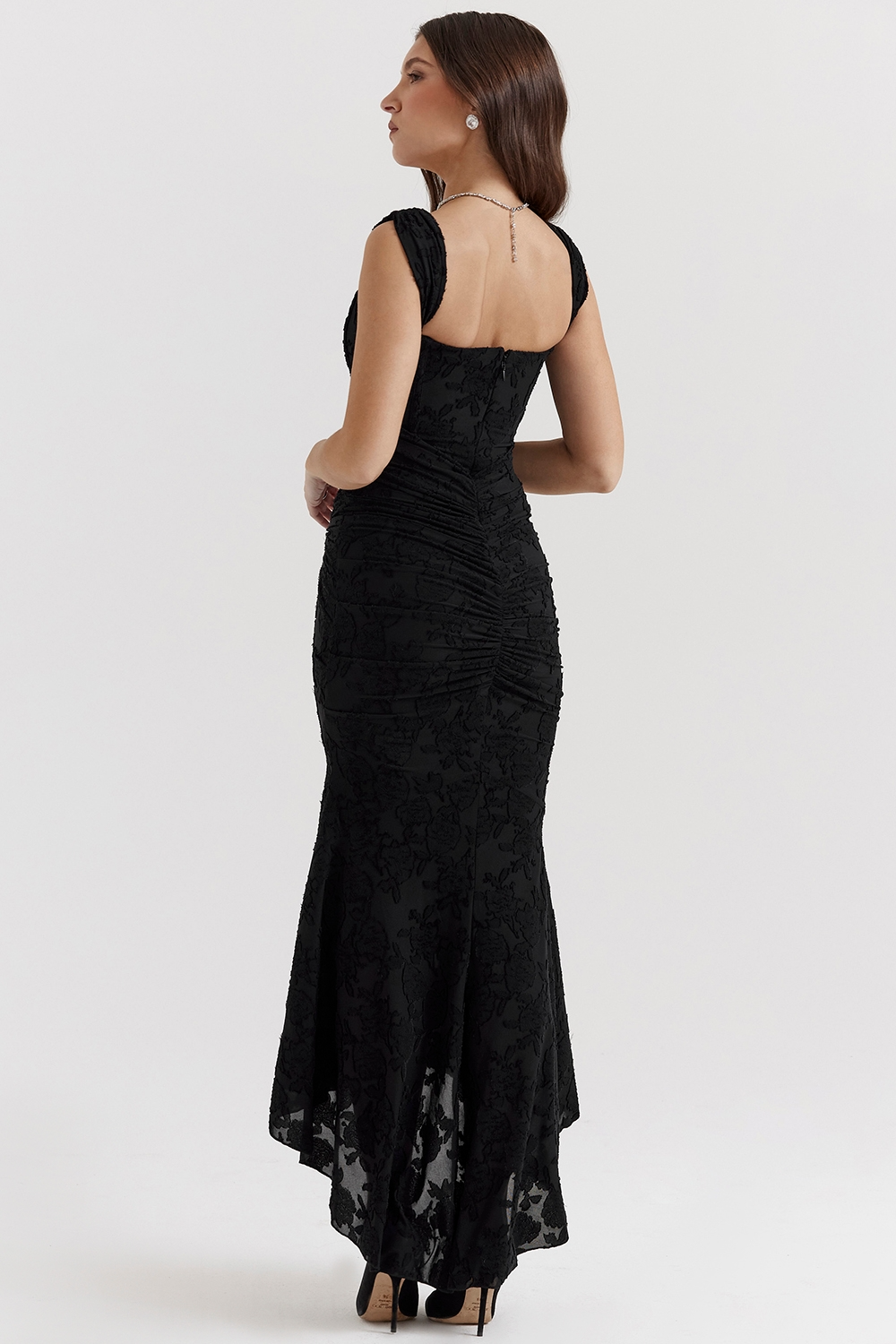 Silk dress "Garden Party" – Elegant & refined