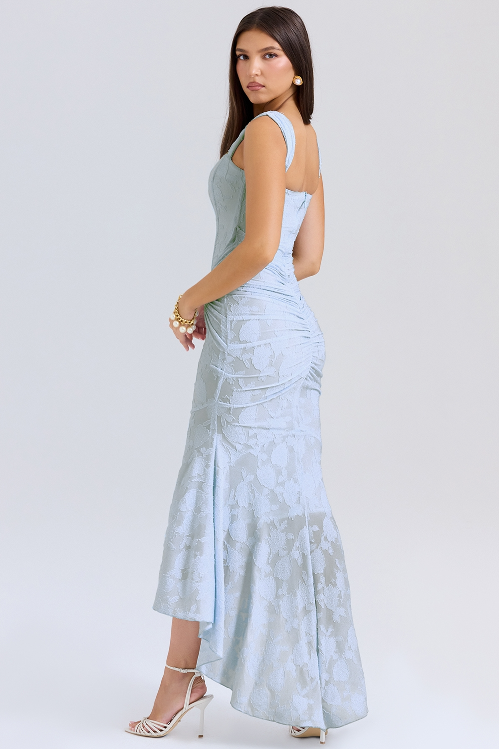 Silk dress "Garden Party" – Elegant & refined