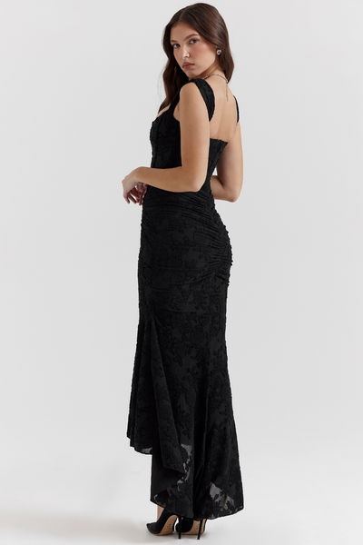 Silk dress "Garden Party" – Elegant & refined