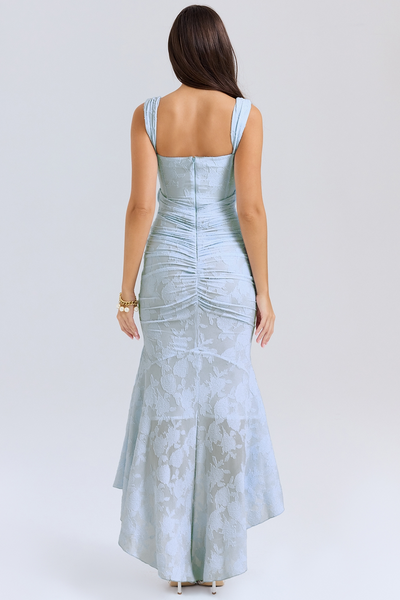 Silk dress "Garden Party" – Elegant & refined