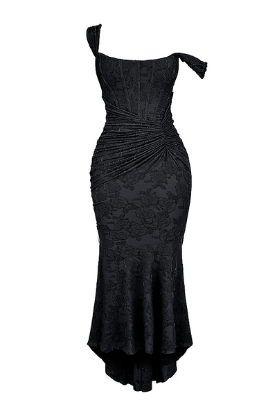Silk dress "Garden Party" – Elegant & refined