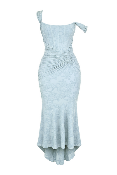 Silk dress "Garden Party" – Elegant & refined