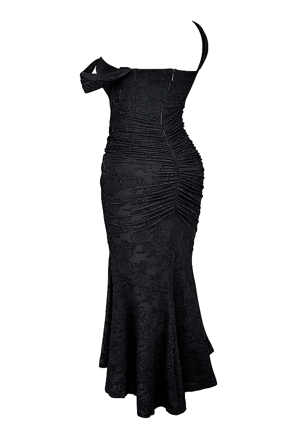 Silk dress "Garden Party" – Elegant & refined