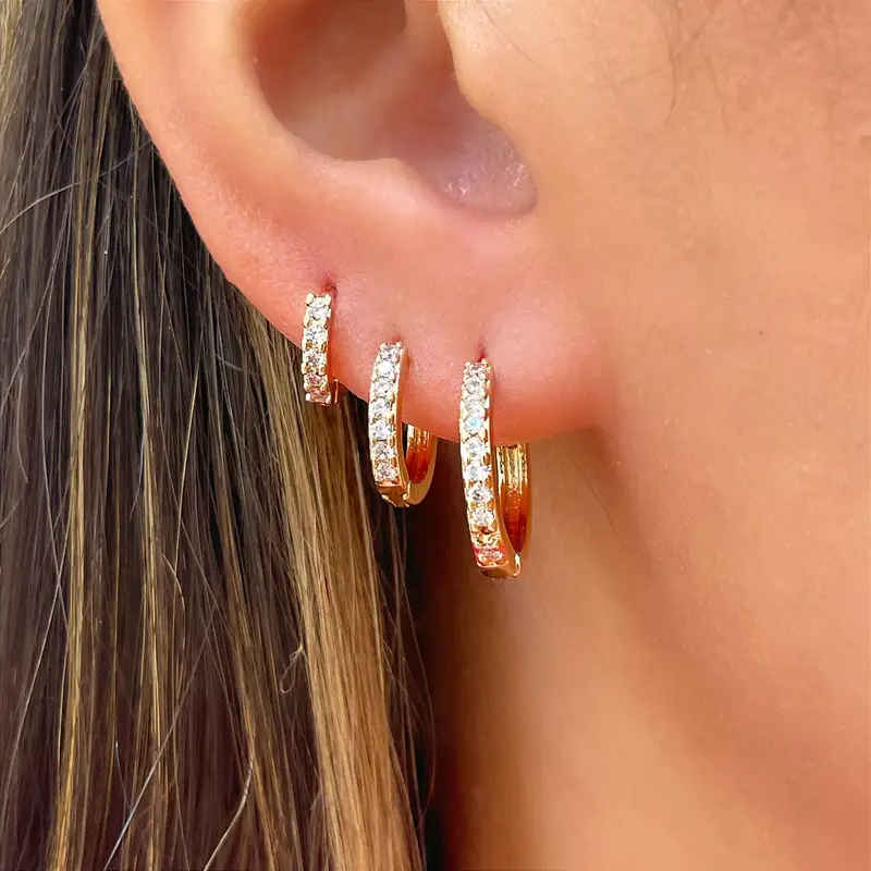 Zirconia Bright Earrings "Cocktail Hour" – Elegant & vibrant
