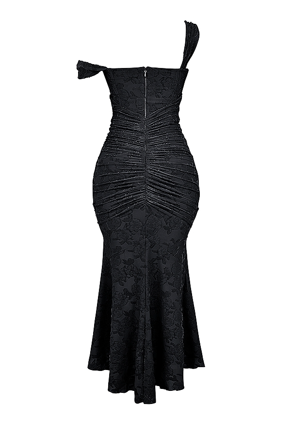 Silk dress "Garden Party" – Elegant & refined