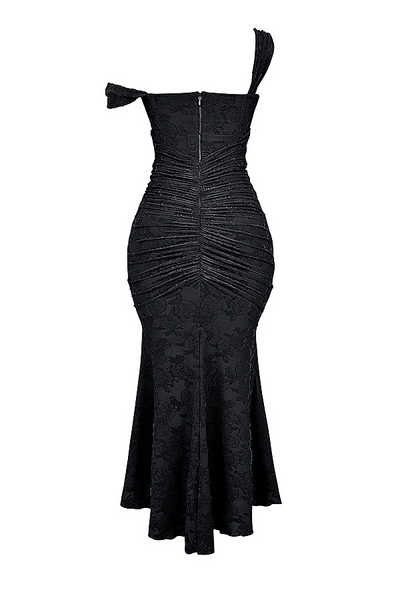 Silk dress "Garden Party" – Elegant & refined