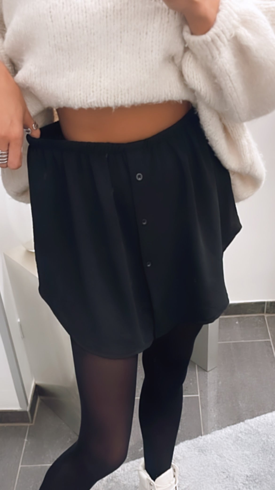 Silk skirt "Garden Party" – Elegant & refined
