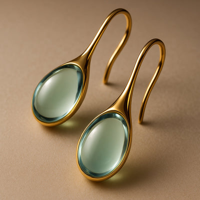 Crystal drop earrings "Cocktail Hour" – Elegant & refined