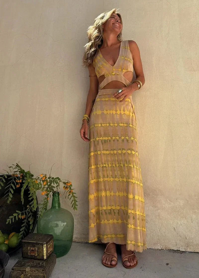 Silk dress "Garden Party" – Fresh & feminine