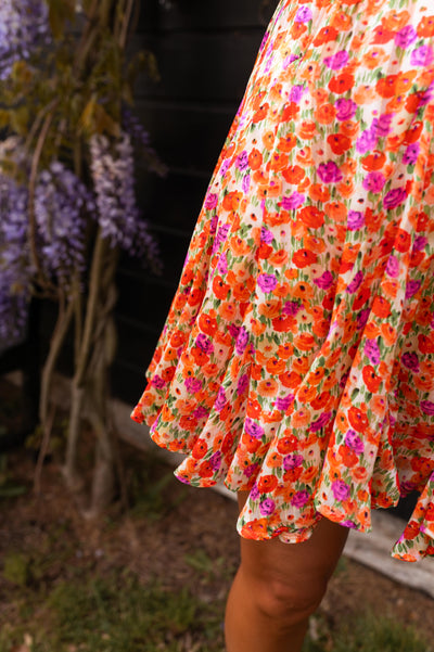 Floral ruffle skirt "Garden Party" – Fresh & feminine