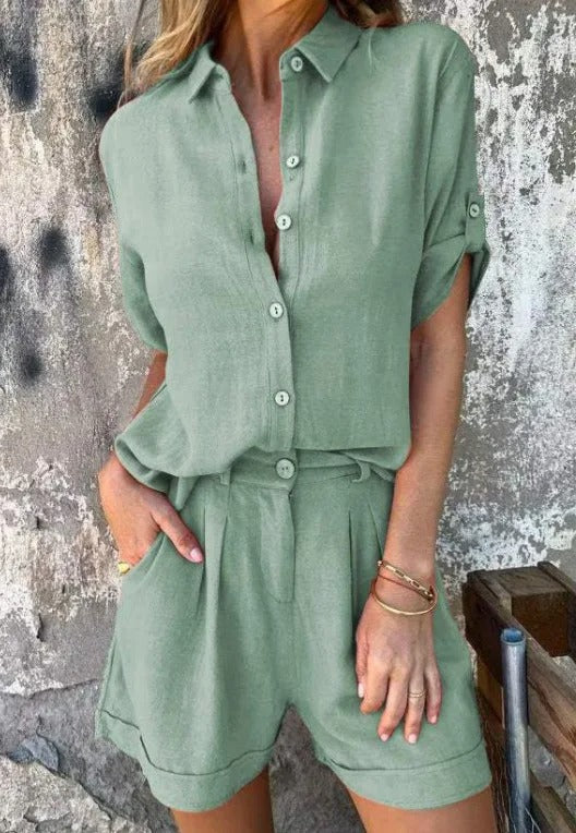 Linen set "Garden Party" – Pure & effortless