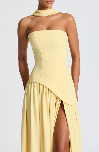 Silk dress "Garden Party" – Light & airy
