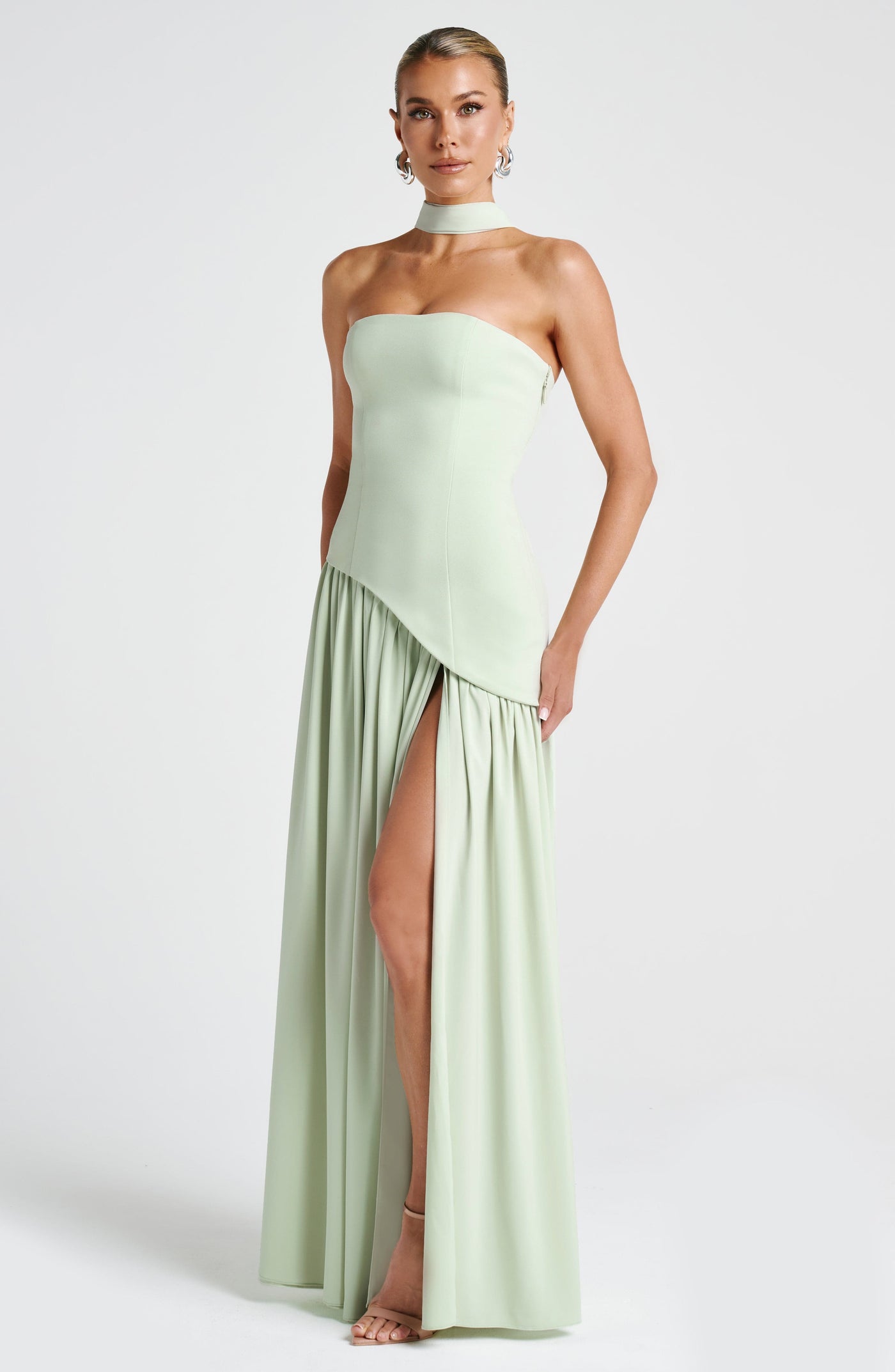 Silk dress "Garden Party" – Light & airy