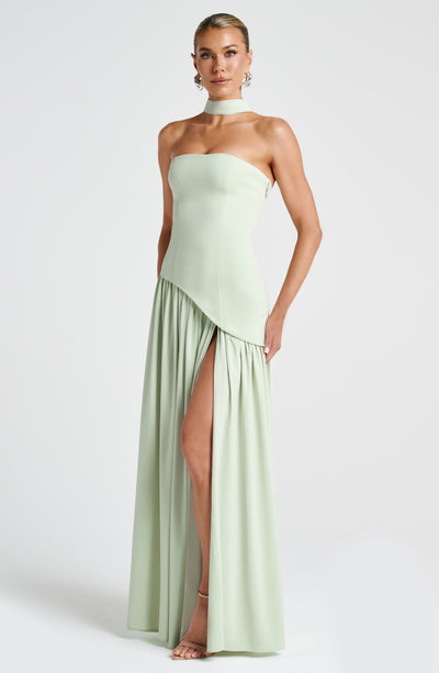 Silk dress "Garden Party" – Light & airy