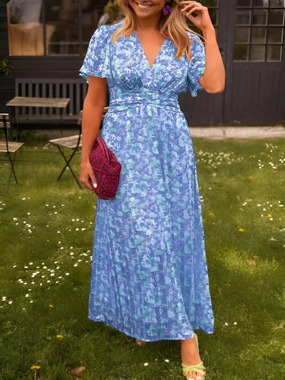 Silk dress "Morning Coffee" – Light & airy