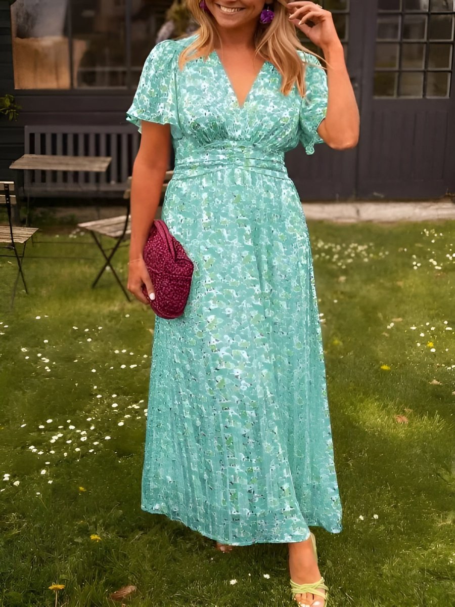 Silk dress "Morning Coffee" – Light & airy