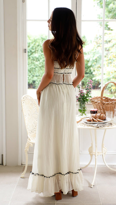 Ruffle Maxi Set