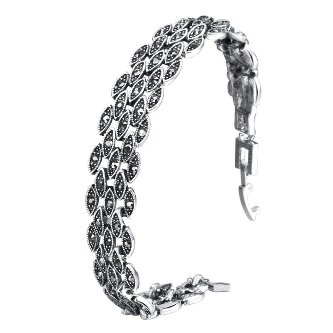 Silvered bracelet "Sunset Soirée" – Elegant & refined