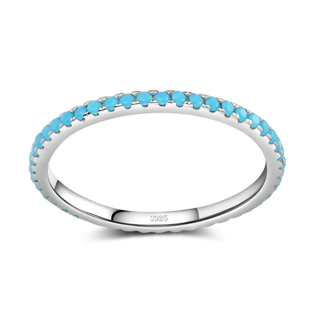 Opal silver ring "Romantic Dinner" – Elegant & refined