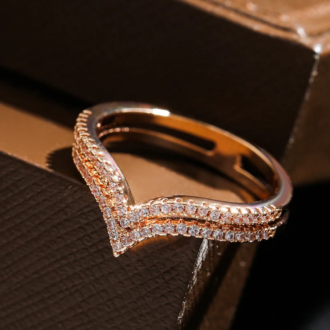 Bright Layer Ring "Cocktail Hour" – Elegant & refined