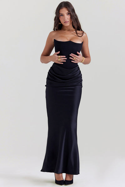 Silk dress "Garden Party" – Timeless & chic
