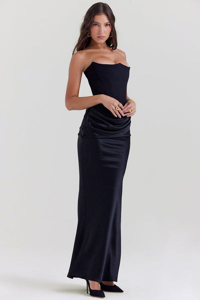 Silk dress "Garden Party" – Timeless & chic