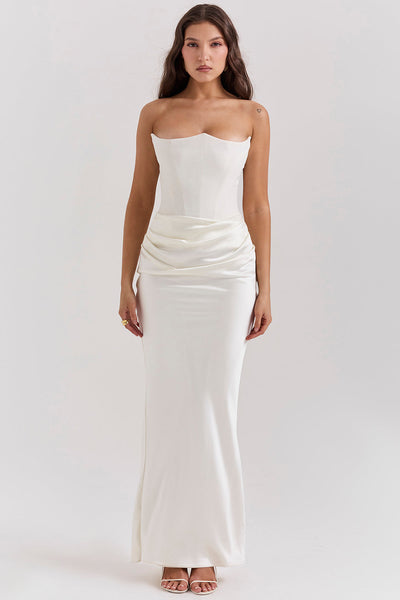 Silk dress "Garden Party" – Timeless & chic