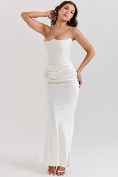 Silk dress "Garden Party" – Timeless & chic