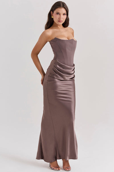 Silk dress "Garden Party" – Timeless & chic