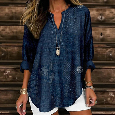 Silk blouse "Sunday Picnic" – Timeless & chic