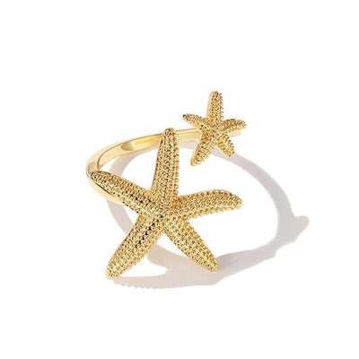 Adjustable starfish ring "Weekend Getaway" – Elegant & refined
