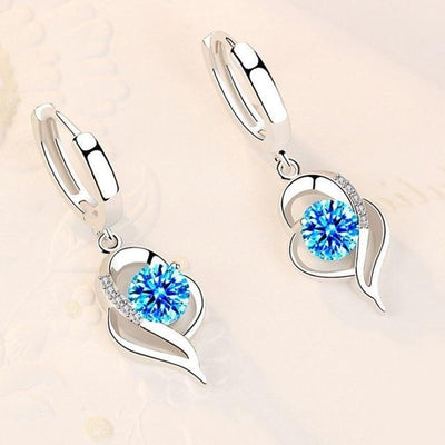 Sterling silver floral earrings "Garden Party" – Elegant & refined