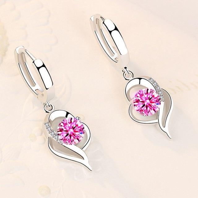 Sterling silver floral earrings "Garden Party" – Elegant & refined