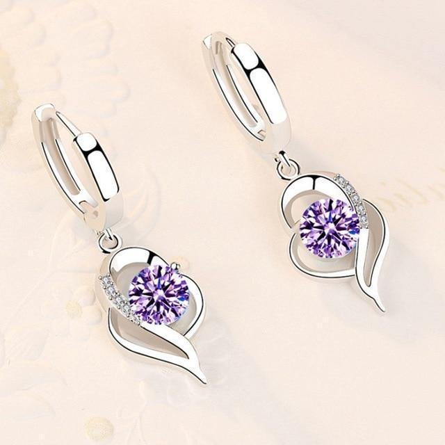 Sterling silver floral earrings "Garden Party" – Elegant & refined