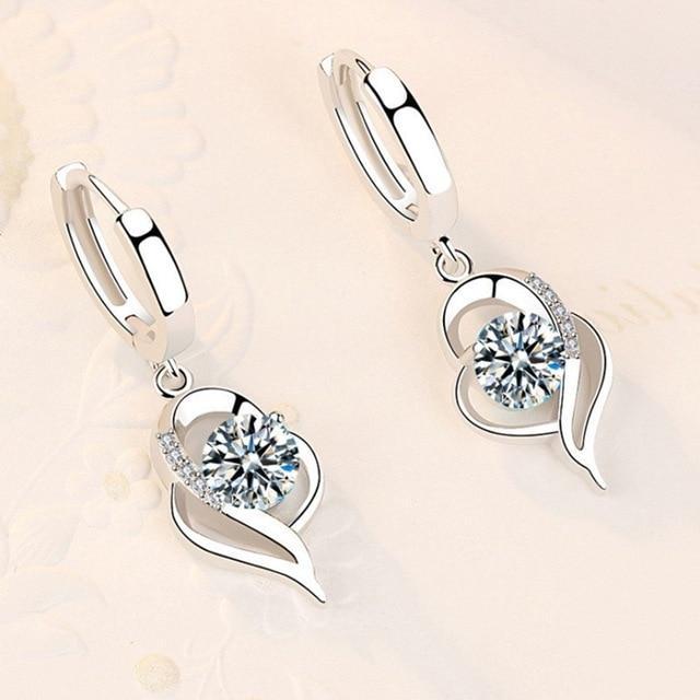 Sterling silver floral earrings "Garden Party" – Elegant & refined